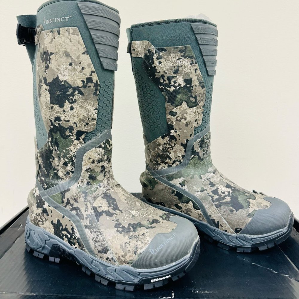 NEW Cabela's Instinct Insulated Rubber Boots for Men - TrueTimber VSX - 8M